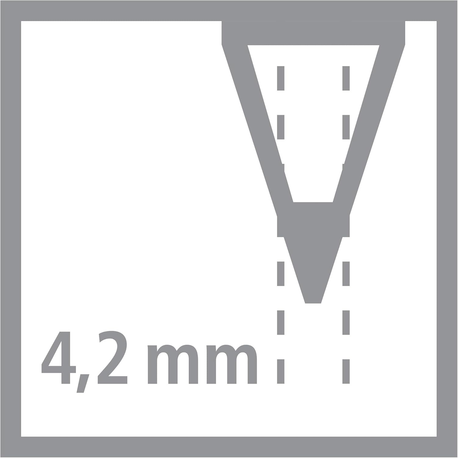 Thumbnail 6 de STABILO Dreikant-Buntstift Trio dick – 12er Pack