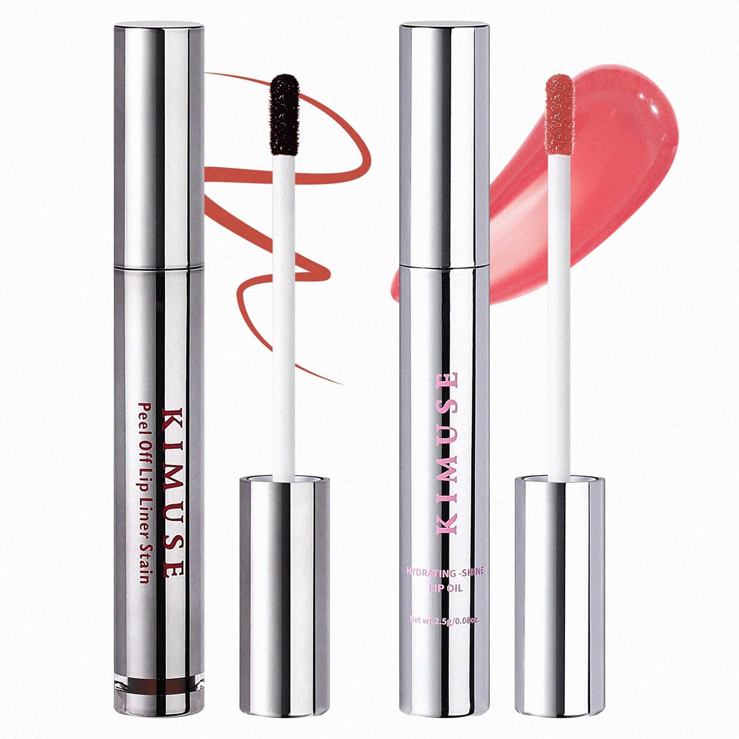 Detalle de KIMUSE Lip Stain Peel Off Set 2 en 1