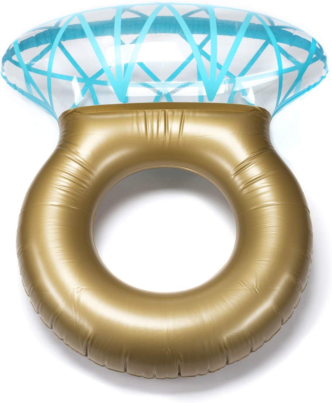 Detalle de Anneau de natation gonflable en diamant – Bouée de natation comme île de bain romantique en diamant