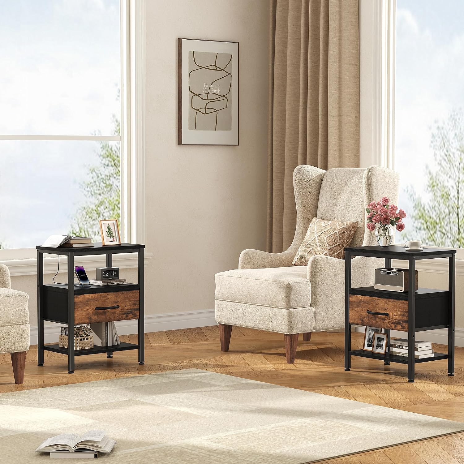 Detalle de DUMOS Nightstand Set