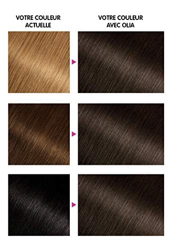 Detalle de Garnier Olia 3.0 Coloration permanente châtain foncé 🎀