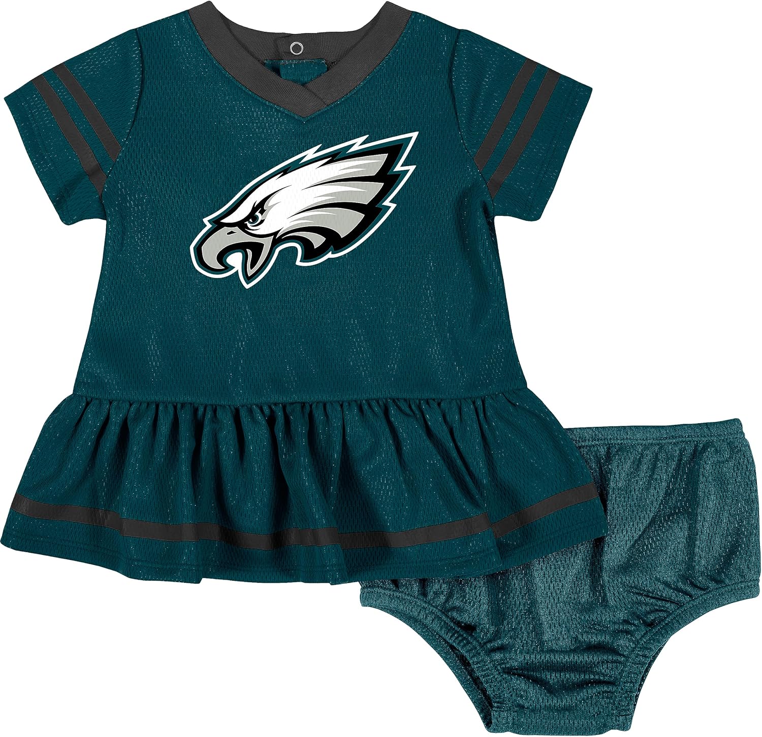 Detalle de Gerber NFL Baby-Girls NFL Team Jersey Dress and Diaper Cover