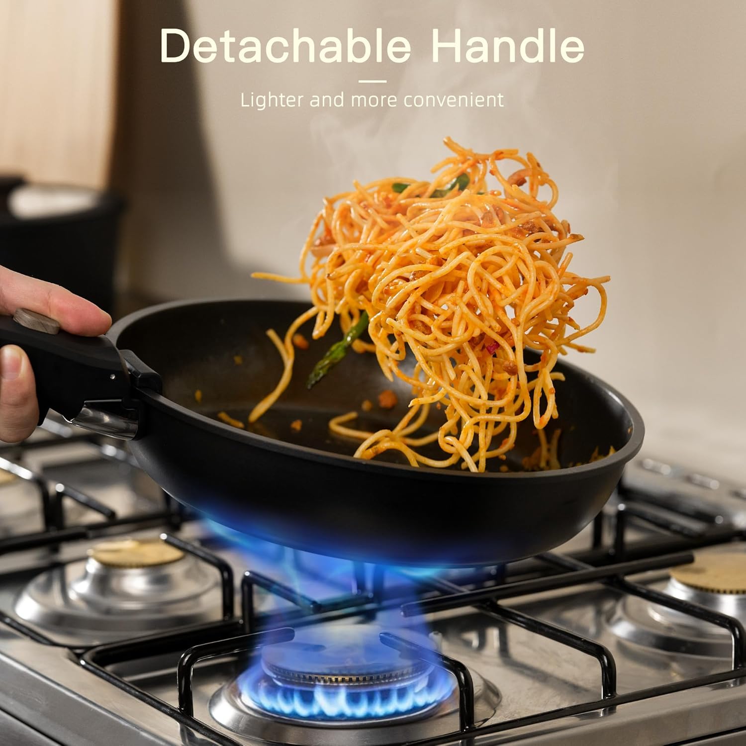Detalle 2 de Astercook Nonstick Cookware 21 pcs