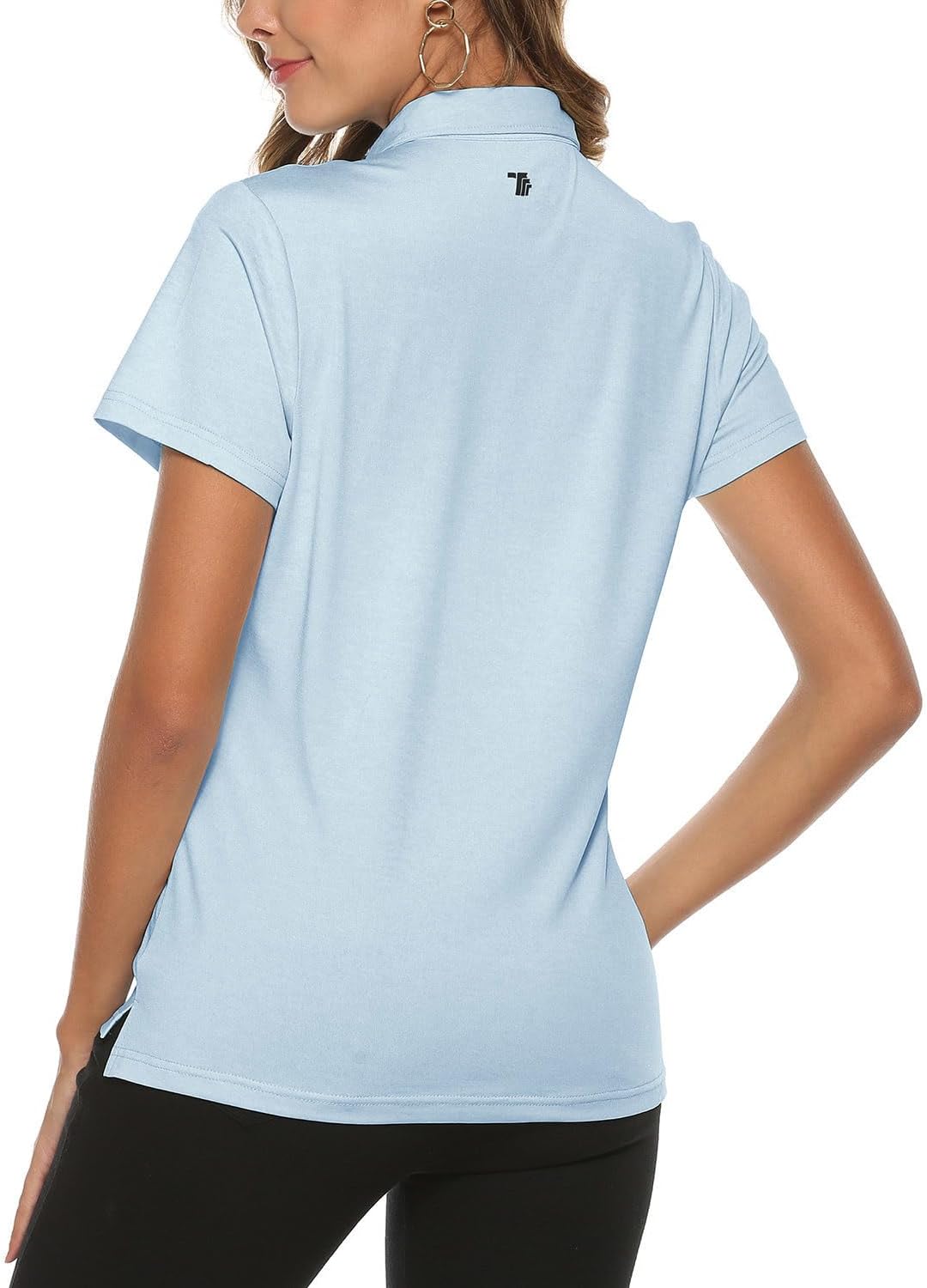 Thumbnail 3 de YSENTO Damen Golf Polo Kurzarm – Schnelltrocknend, atmungsaktiv, Lady-Fit