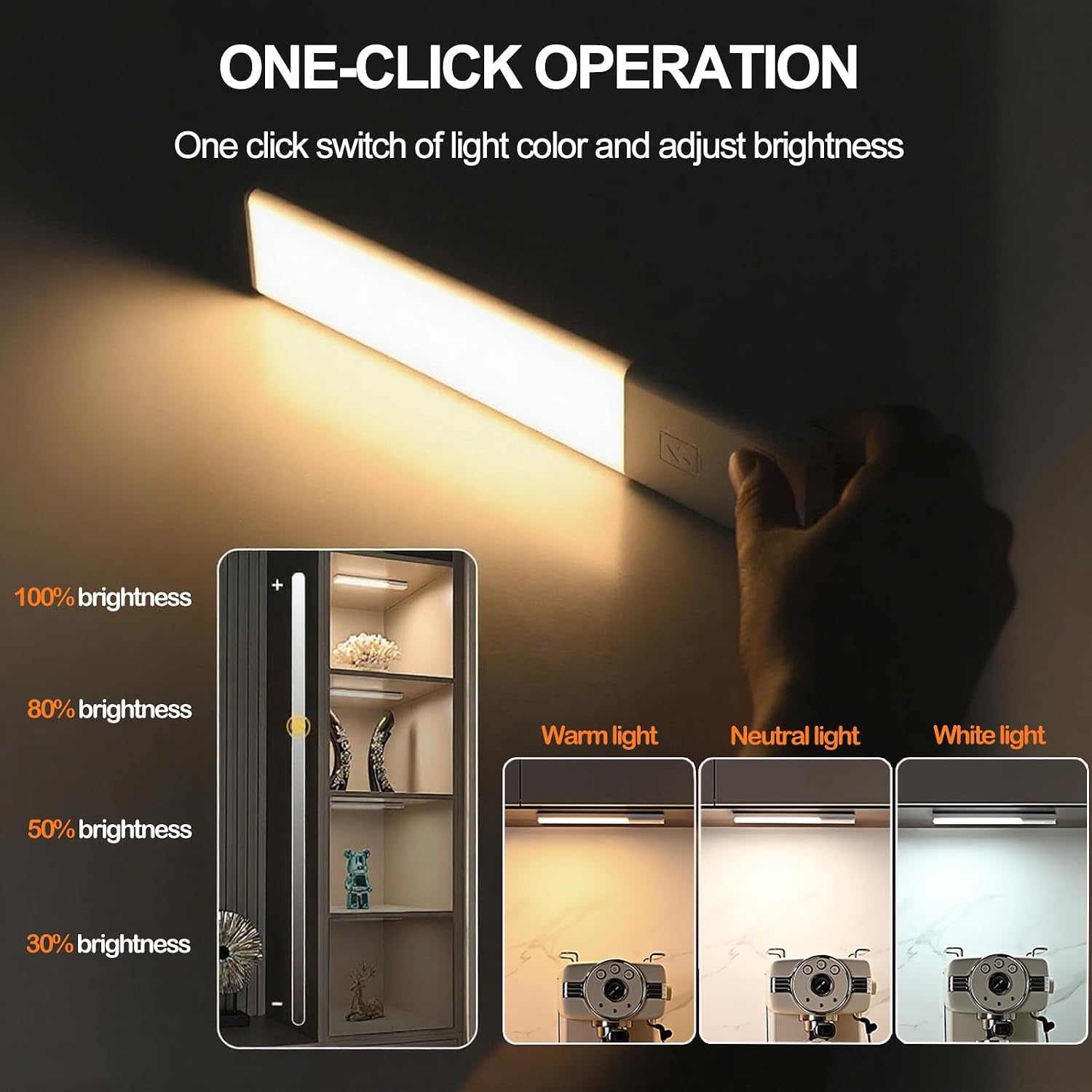 Detalle 1 de Voinee Care Under Cabinet Lights 4 pack