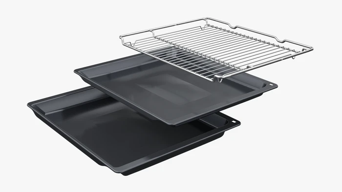 Detalle de Siemens HB774G1B1 Einbaubackofen mit Pyrolyse und Home Connect