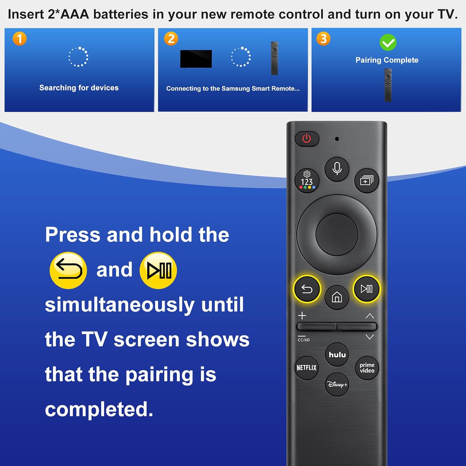 Detalle 2 de Voice Remote BN59-01385A for Samsung TVs