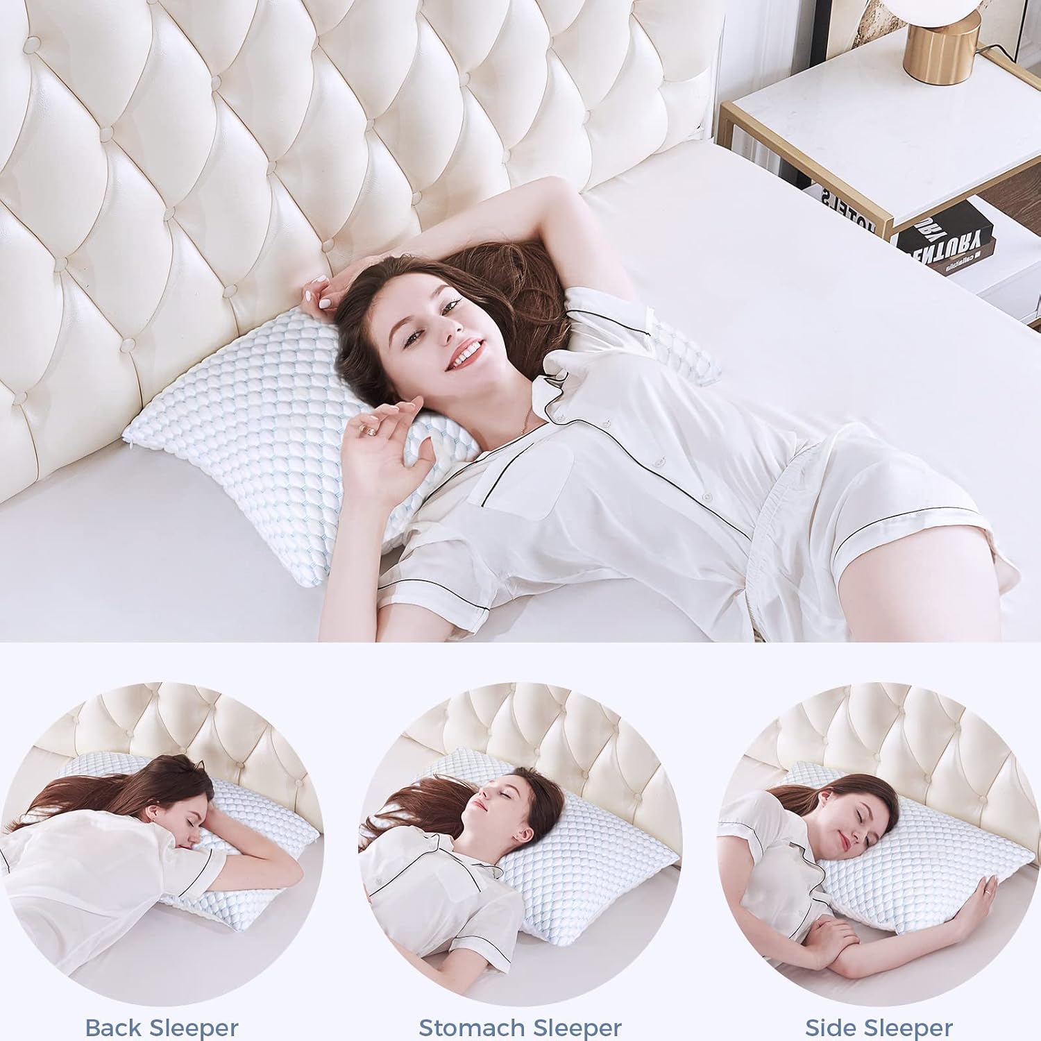 Thumbnail 5 de OSBED Queen Cooling Pillow Set