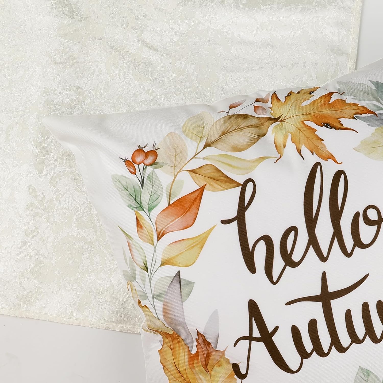 Thumbnail 3 de Hello Autumn Cushion Covers 45 x 45 cm