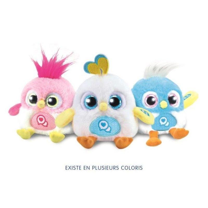 Detalle 2 de Peluche interactivo VTech Lolibirds Rosa con soporte magnético