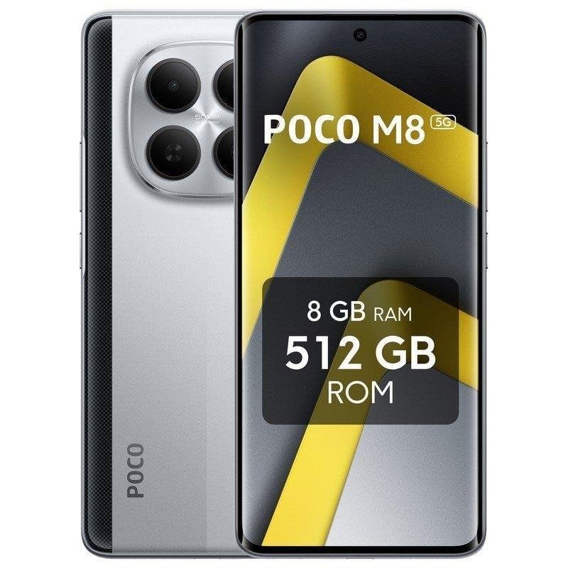 Detalle de POCO M8 5G 8GB 512GB Plata
