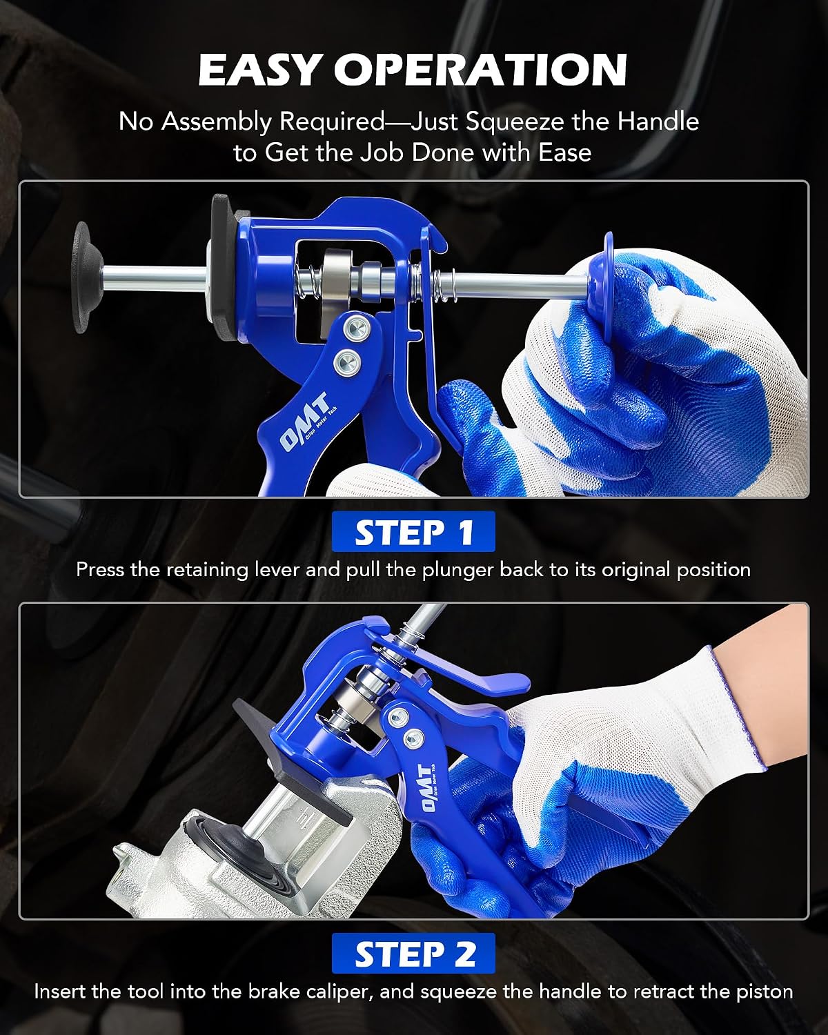 Detalle de Orion Motor Tech OMT Speedy MPN1CACWBSC00-00 Brake Caliper Tool