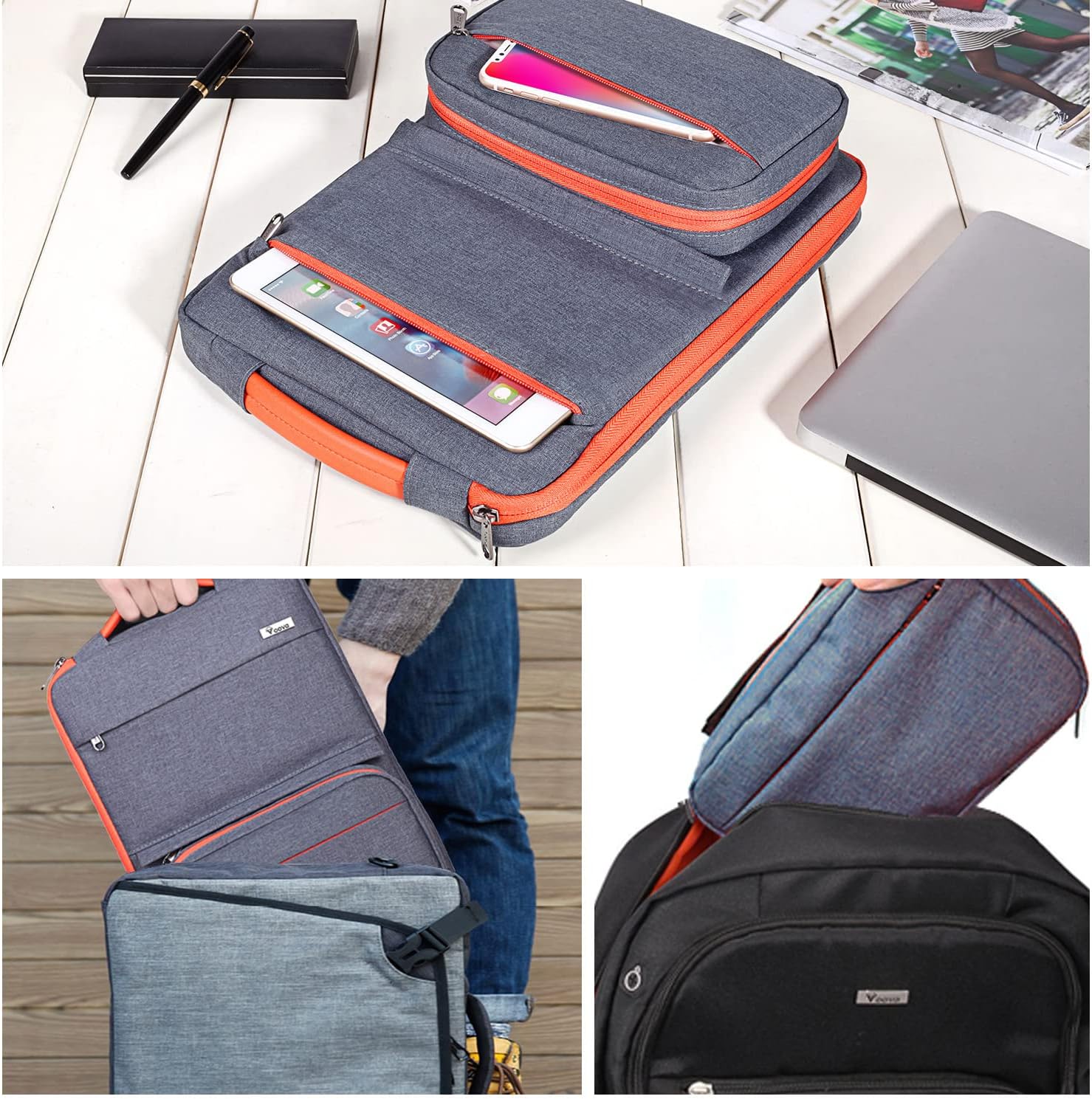 Thumbnail 6 de Voova Laptop Sleeve Case 15.6 inch waterproof laptop sleeve