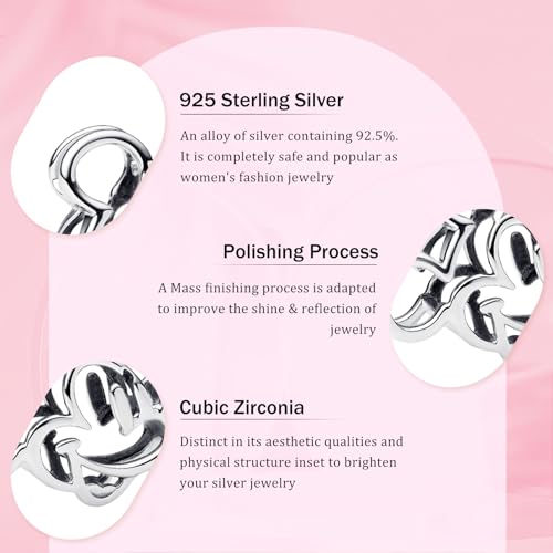 Detalle de HAEPIAR Cute Mouse 925, charm para pulsera
