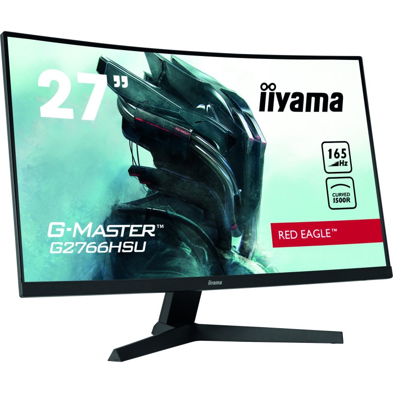 Thumbnail 3 de Iiyama G-MASTER Red Eagle G2766HSU-B1 de 27 pulgadas: monitor curvo Full HD 165 Hz con FreeSync Premium