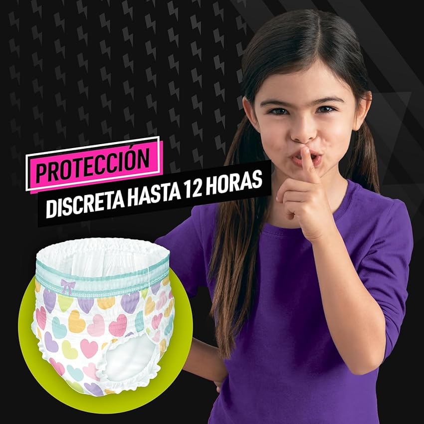 Thumbnail 3 de DODOT Ninjamas Pañales 8-12 Años, Protección Nocturna ❤