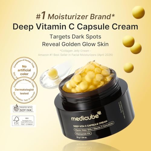 Detalle de Medicube Capsule Cream with Deep Vitamin C for Radiance