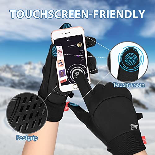 Detalle 1 de Yobenki Warm Winter Gloves for Running and Cycling