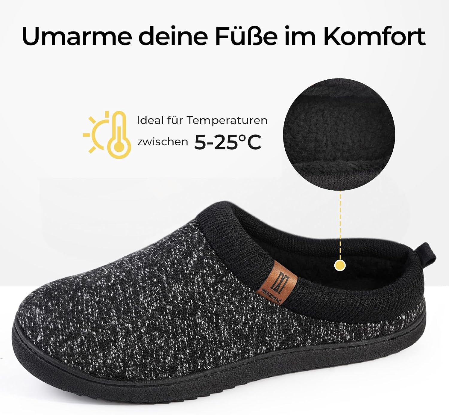 Thumbnail 4 de MERRIMAC Slip-on Hausschuhe