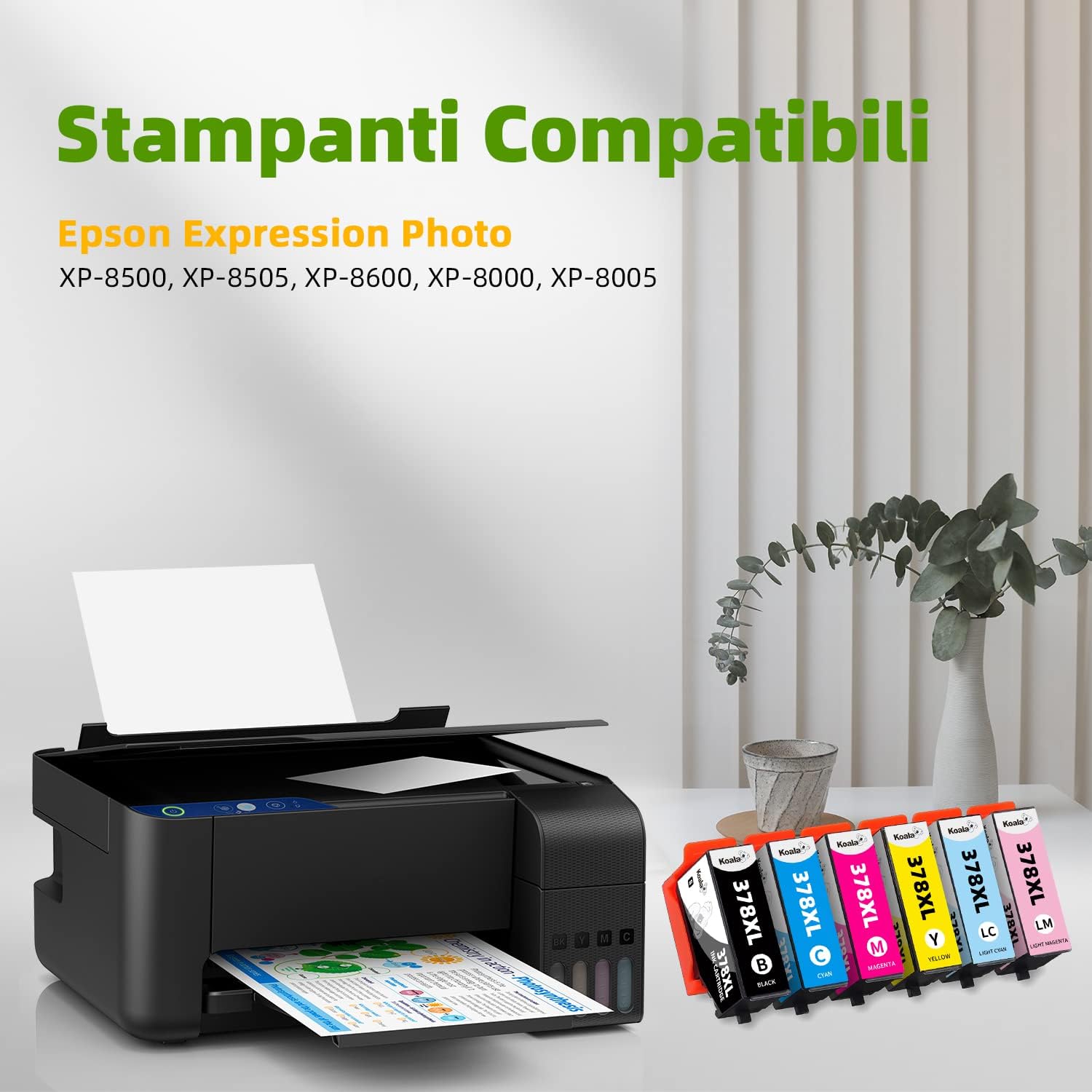 Thumbnail 1 de Koala cartuccia inchiostro Epson 378XL 7 colori