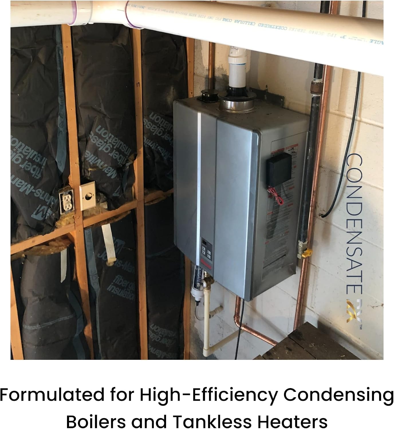 Detalle de American Valve CondensateRx Condensate Neutralizer for Boilers and Tankless Heaters