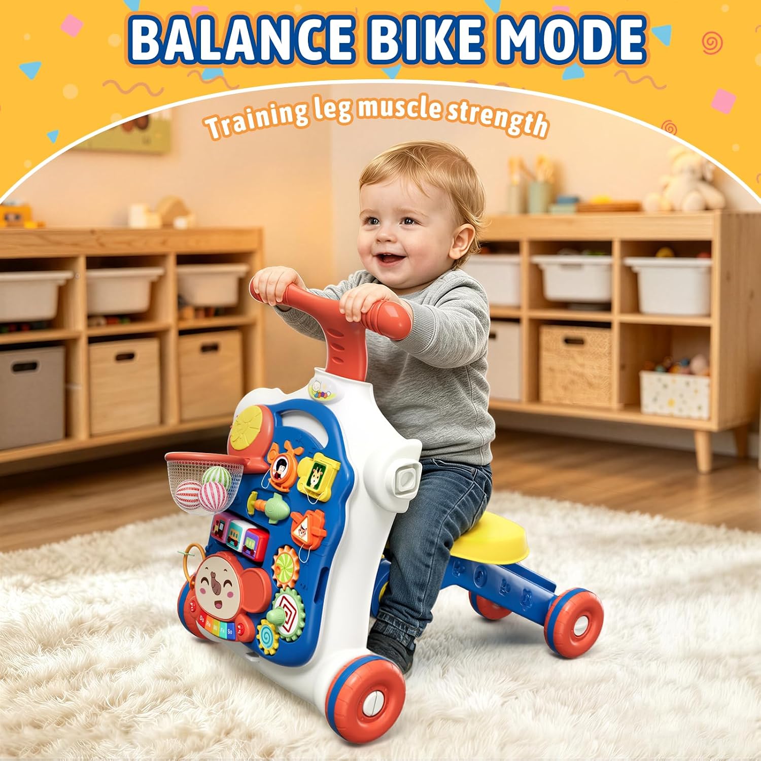 Thumbnail 6 de HYES 5 in 1 Baby Push Walker