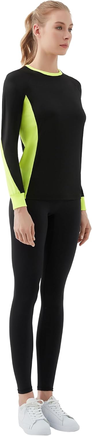 Detalle de T-ACRE Women's Long-Sleeve Active Shirt, 90% Polyester