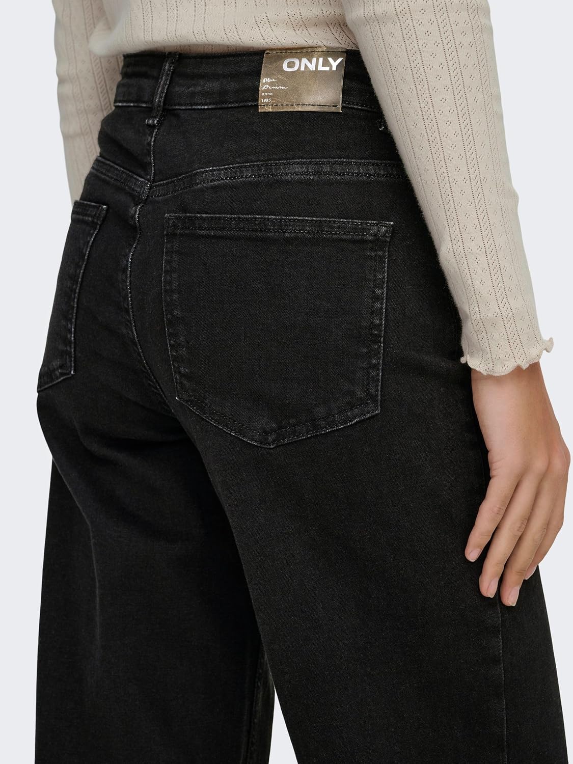 Thumbnail 6 de ONLY Jeans mit weitem Bein ONLMADISON Hohe Taille – Damenjeans