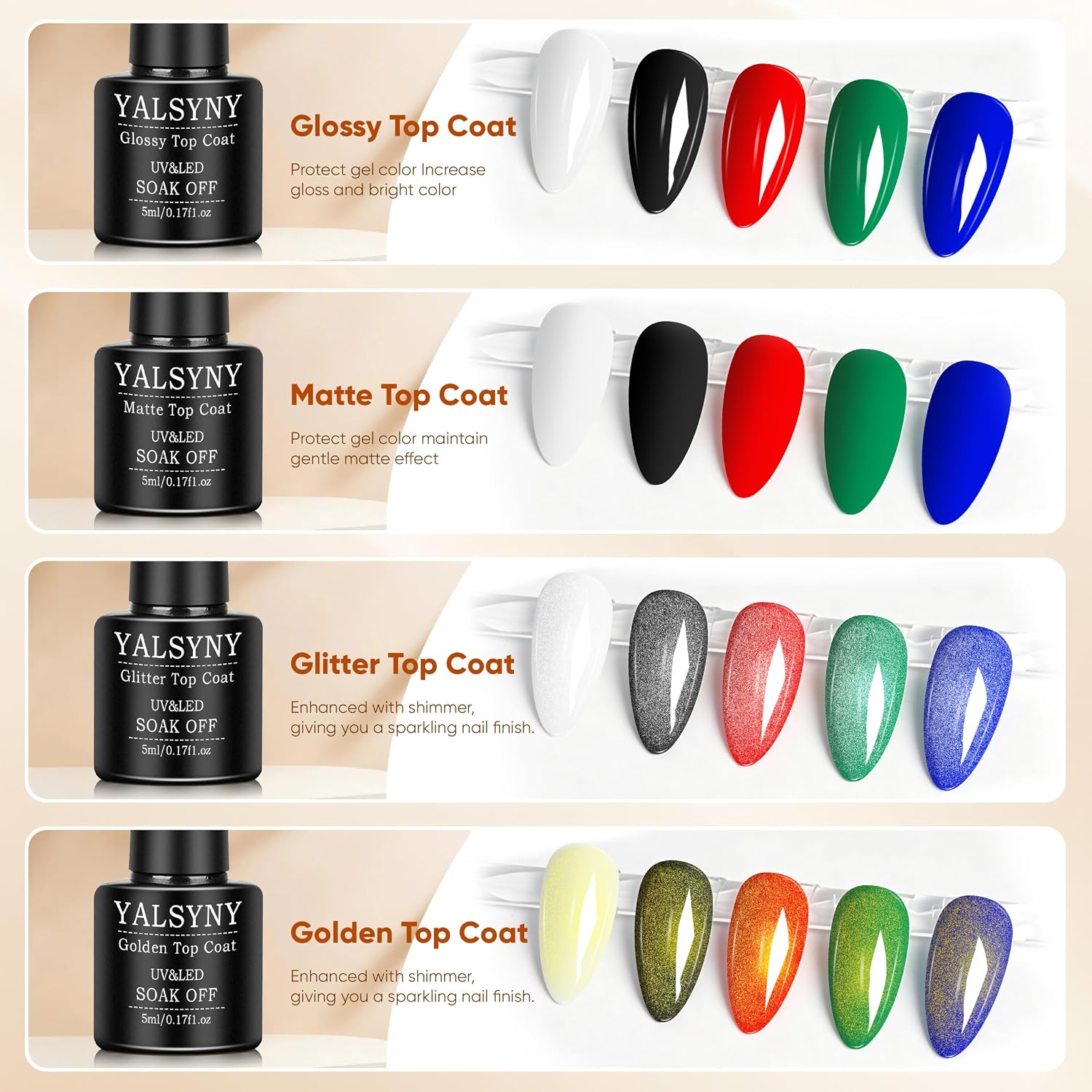 Thumbnail 3 de YALSYNY NAIL POLISH KIT 36 Colors 💅