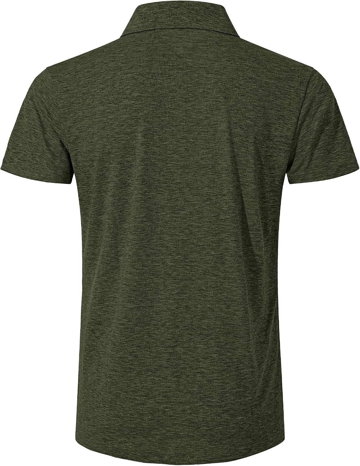 Detalle de TARAINYA Polo Uomo Cotone Maniche Corte con Tasca – Comfort estivo in 95% cotone