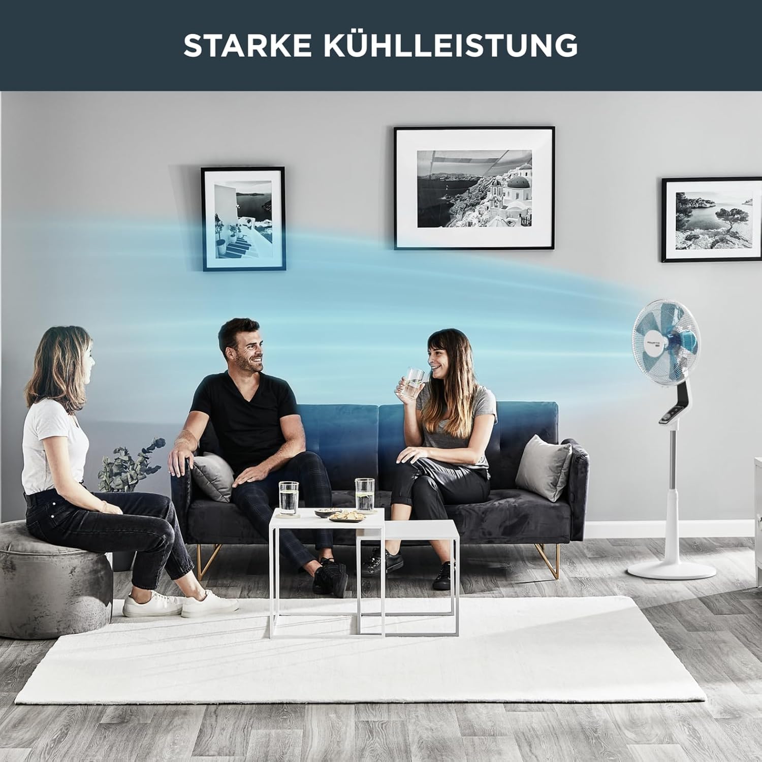 Thumbnail 2 de Rowenta Standventilator Turbo Silence Extreme (VU5640) – leiser Kraftpaket mit Nachtmodus