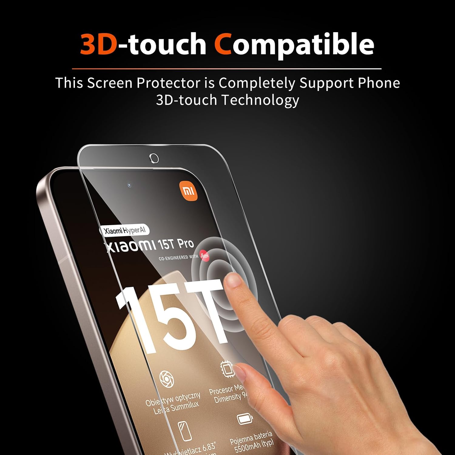 Detalle de LiiLaa Hydrogel Displayschutz für Xiaomi 15T Pro