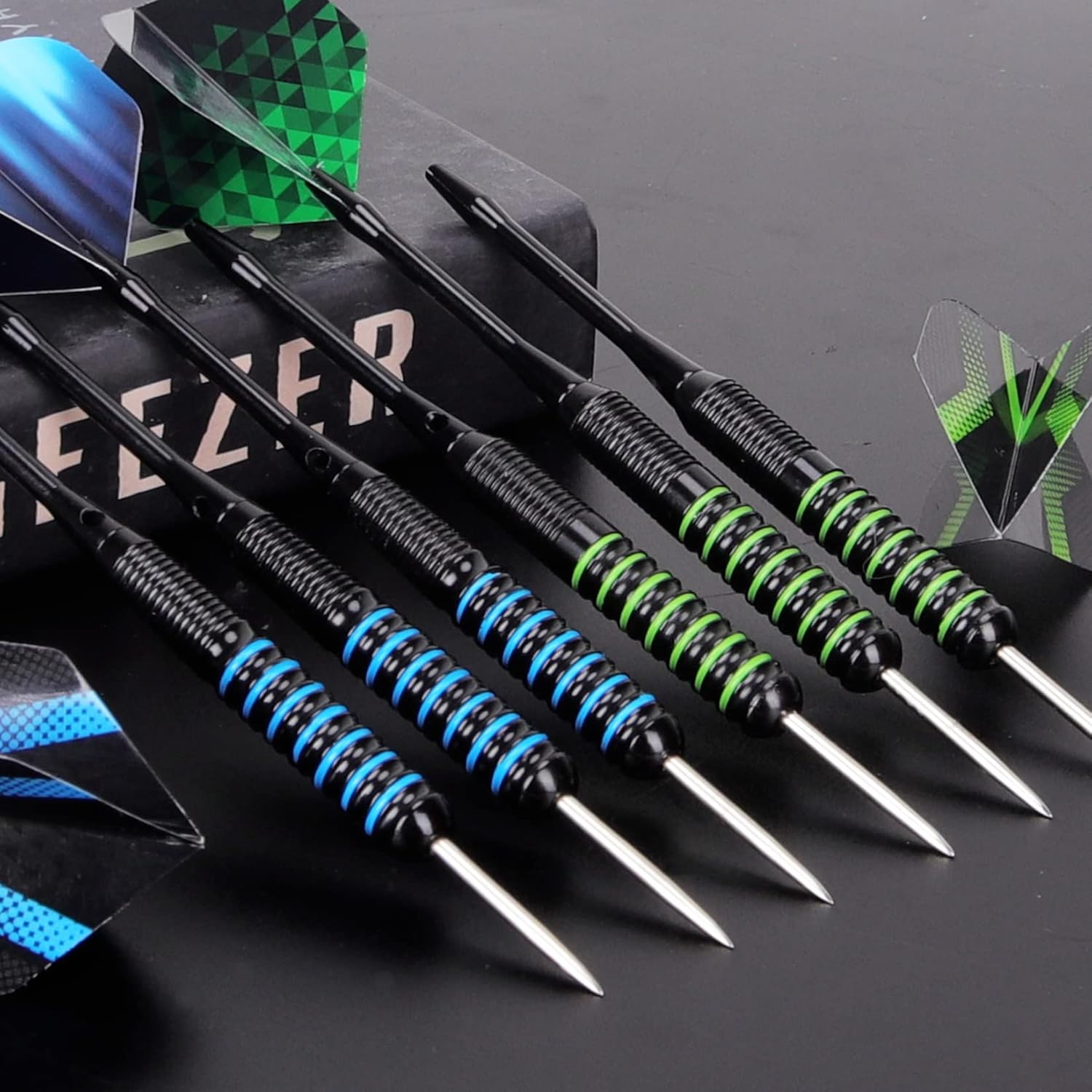 Thumbnail 5 de Grebarley Dartpfeile Steeldarts 12 Stück