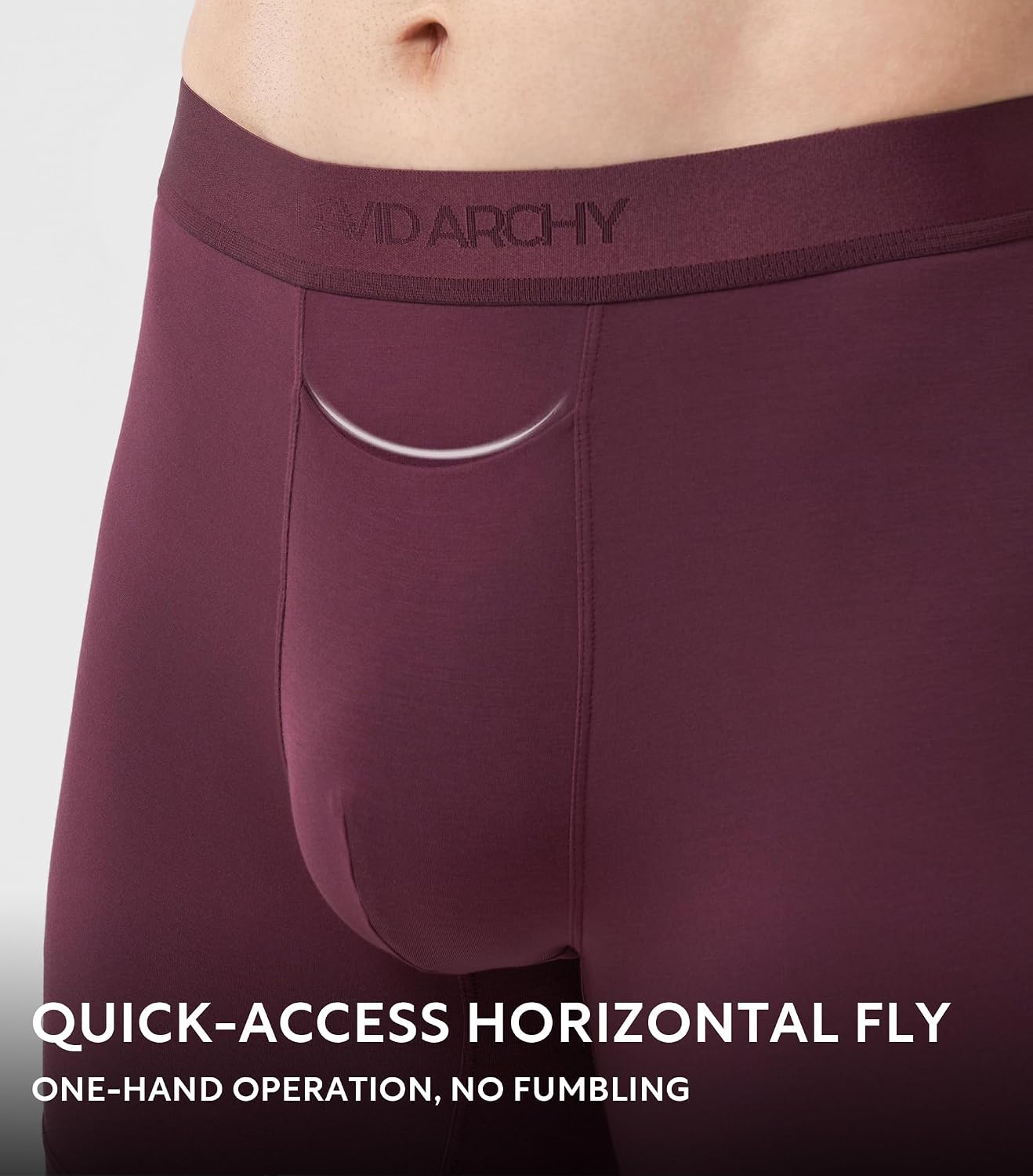 Thumbnail 1 de DAVID ARCHY Men's Modal Boxer Briefs