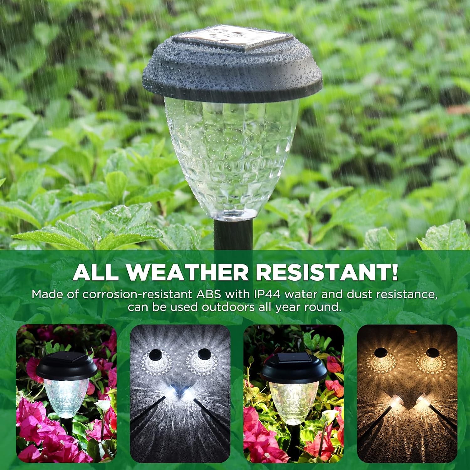 Detalle 2 de URAGO Solar Pathway Lights 10-Pack