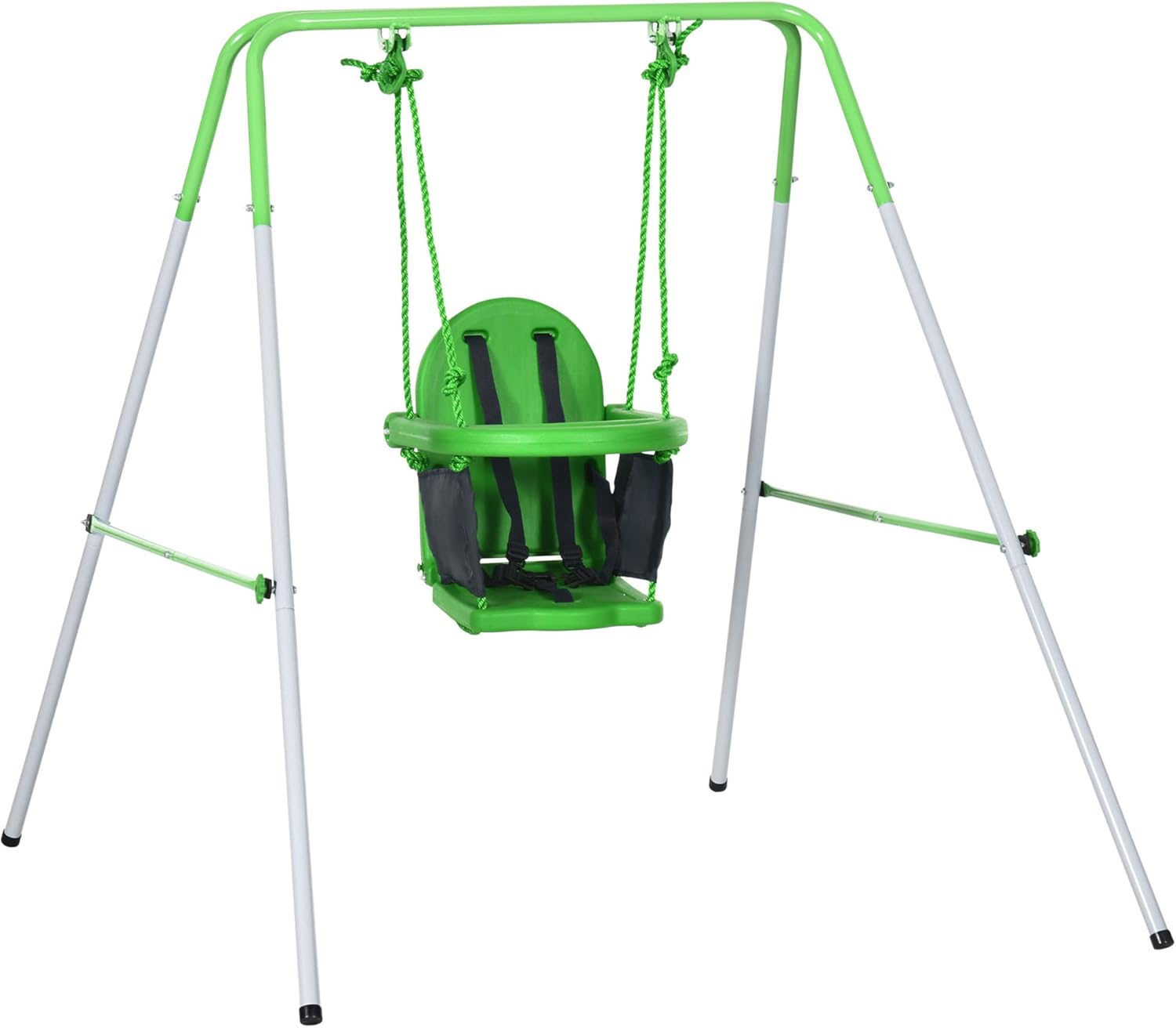Outsunny Balançoire portique 122 cm 25 kg