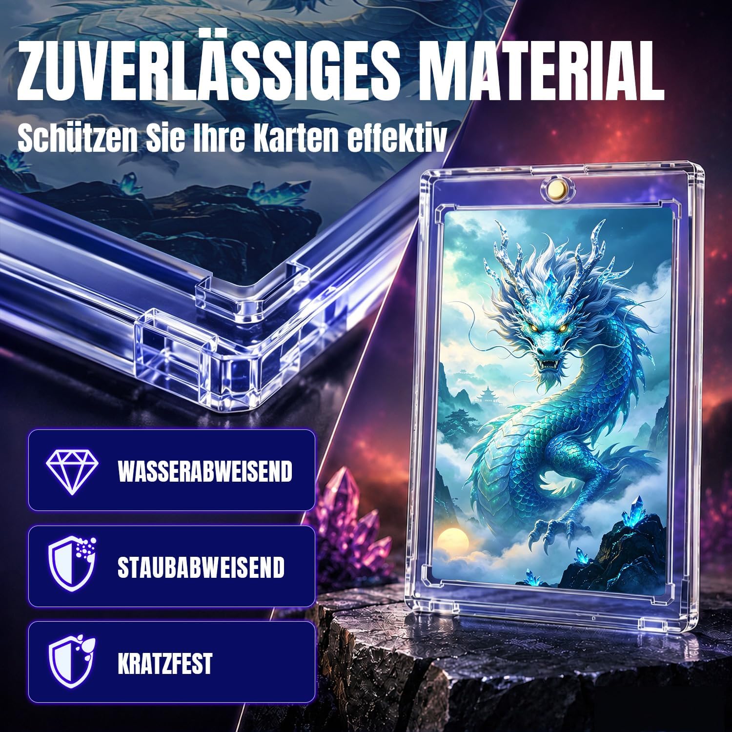 Thumbnail 3 de Magnetische Kartenhalter 10 Stück mit UV-Schutz