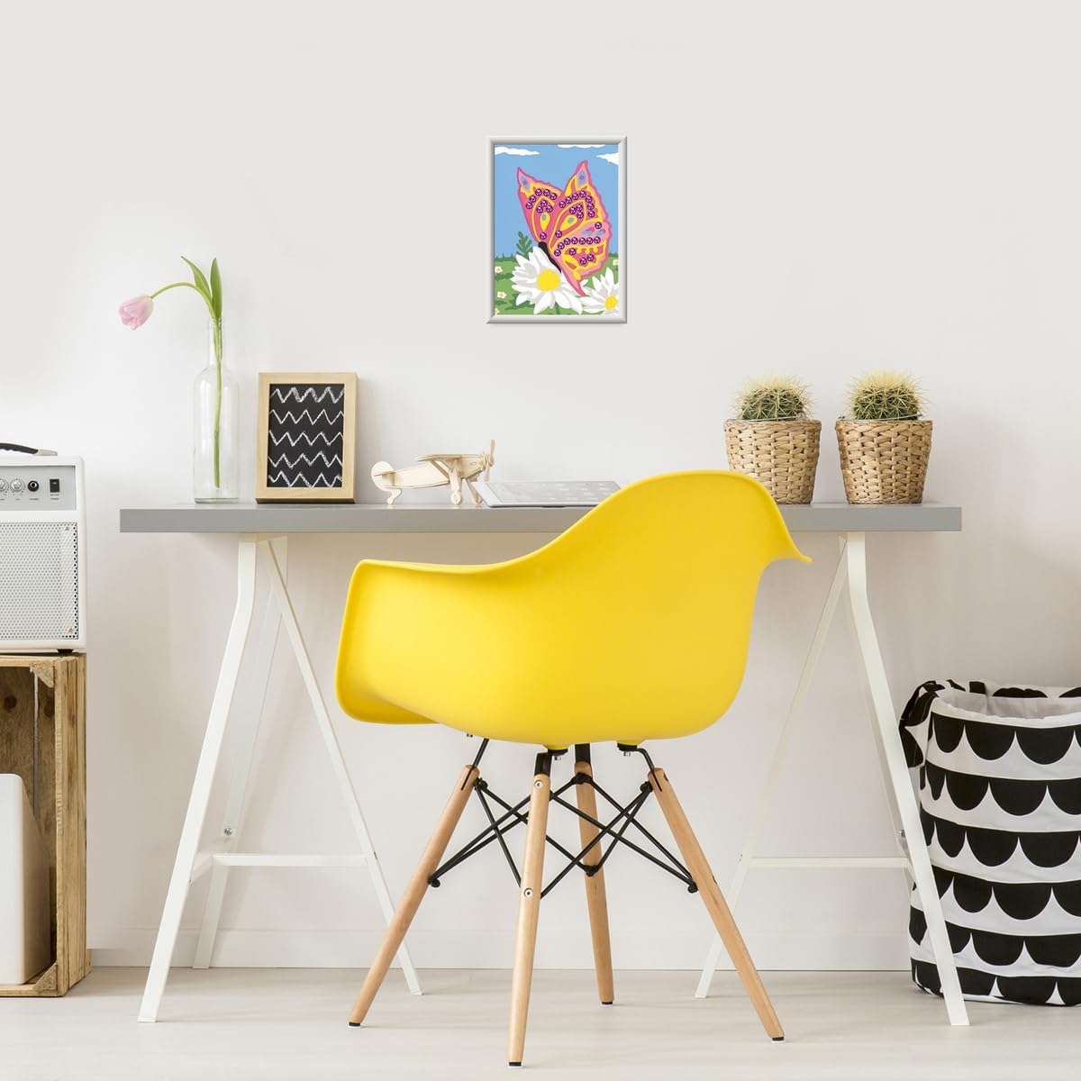 Thumbnail 6 de Ravensburger CreArt Farfalla scintillante – Dipingere con i Numeri per Bambini 7+ anni, kit pittura 14 x 19 cm
