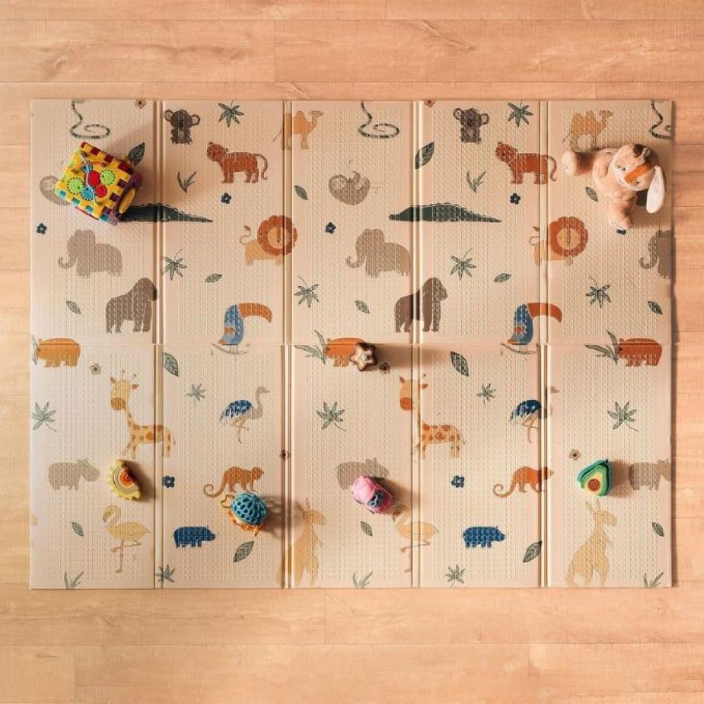 Thumbnail 6 de Nuby Tapis d'Éveil Réversible – 200x150 cm, léger et pliable