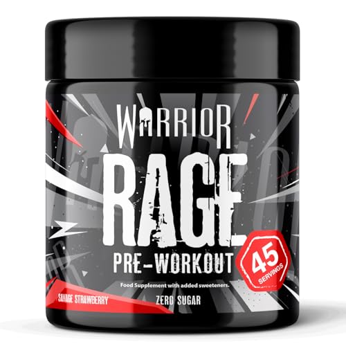 Warrior Rage Pre Workout Powder 392g: High-Strength Energy for Intense Sessions
