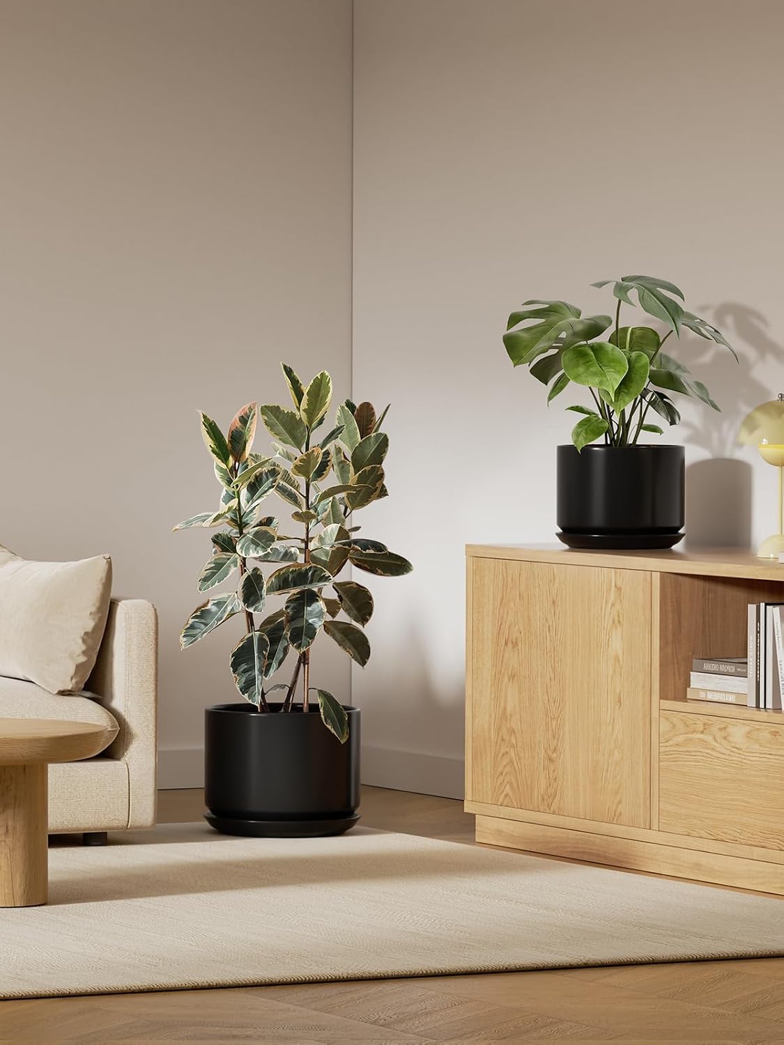 Detalle 2 de LE TAUCI 30 cm Plant Pot for Indoor Plants