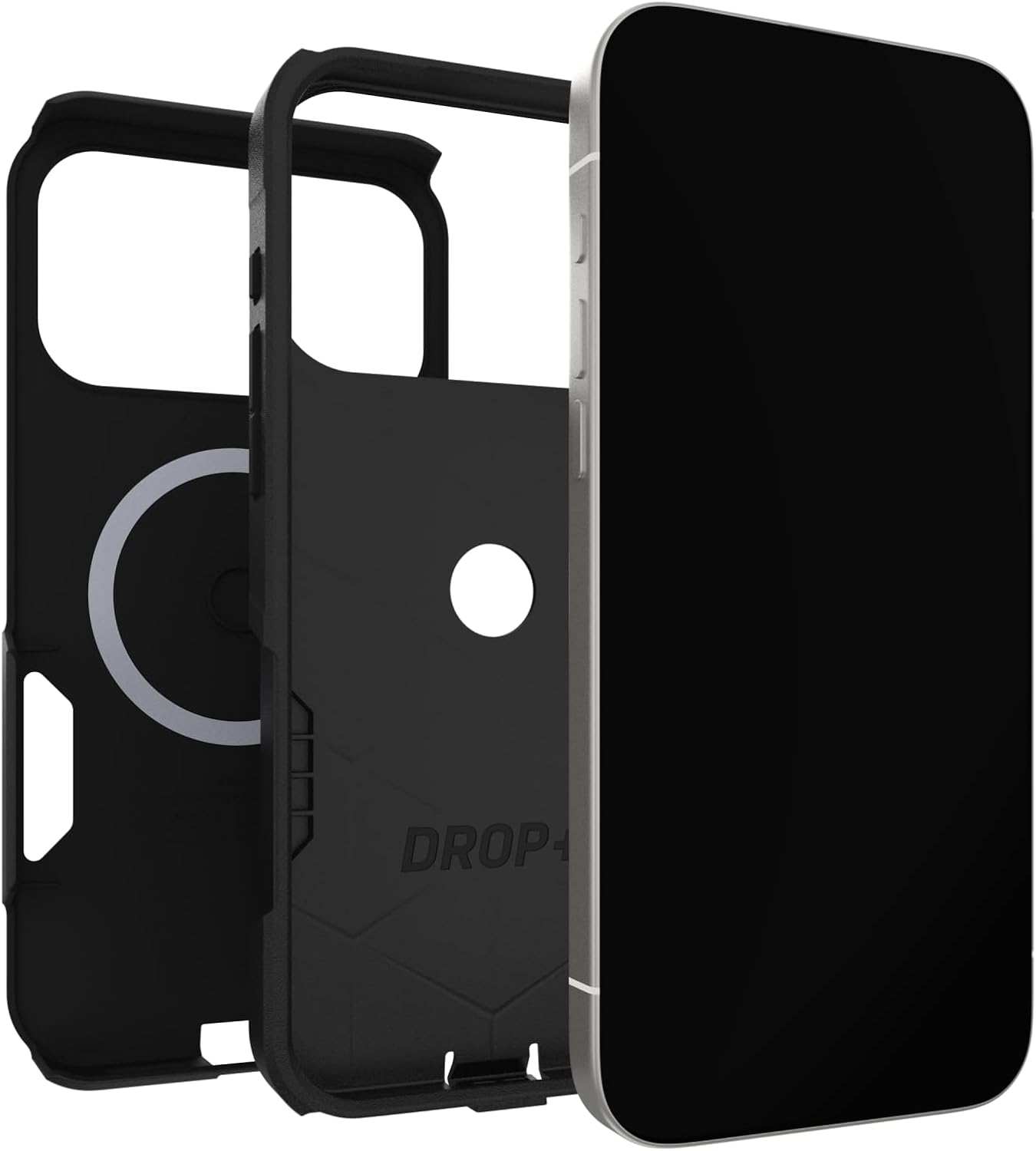 Detalle 2 de OtterBox iPhone 17 Pro Max Commuter Series Case — Black