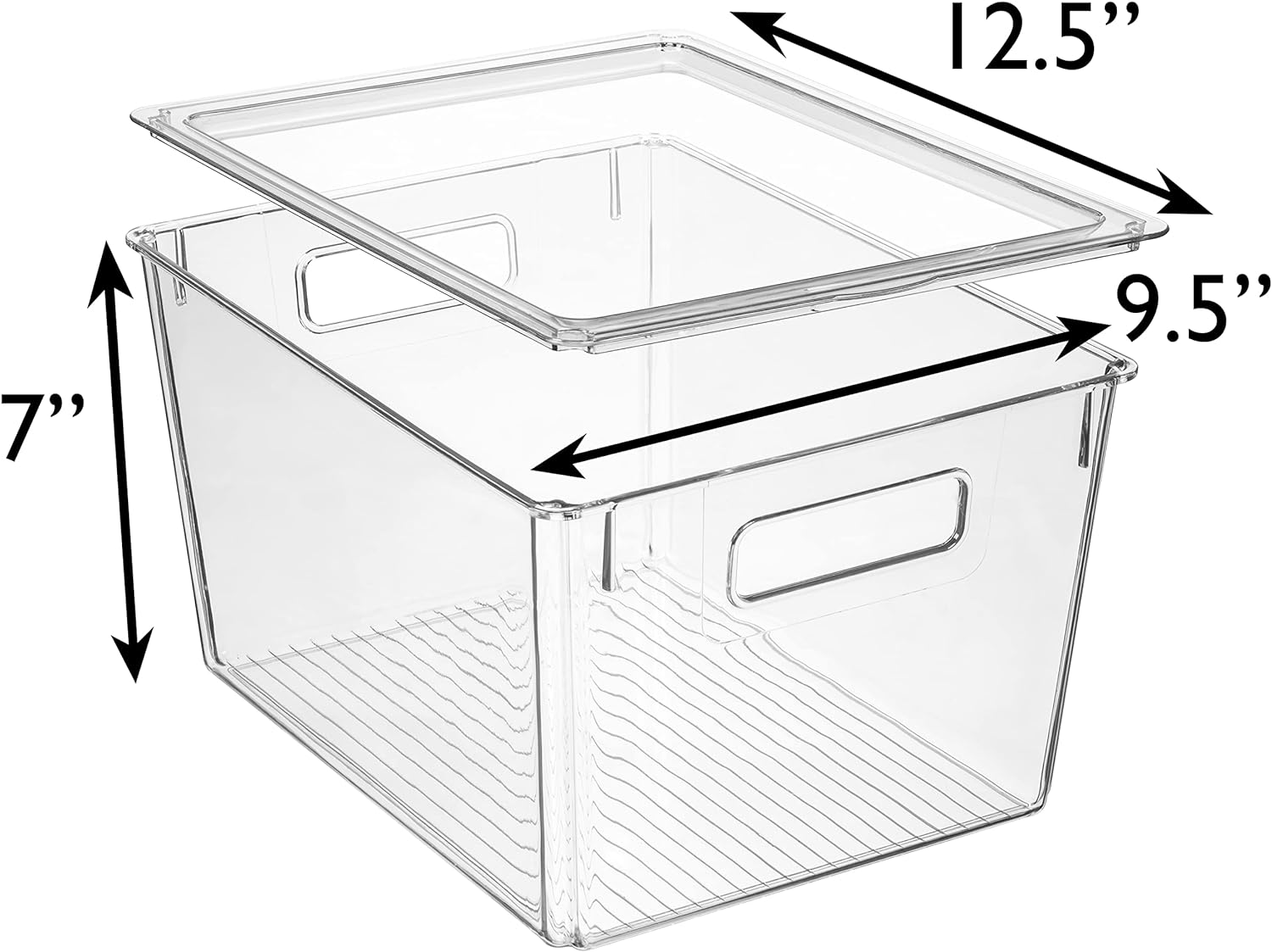 Thumbnail 5 de ClearSpace X-Large Plastic Storage Bins with Lids 🗂