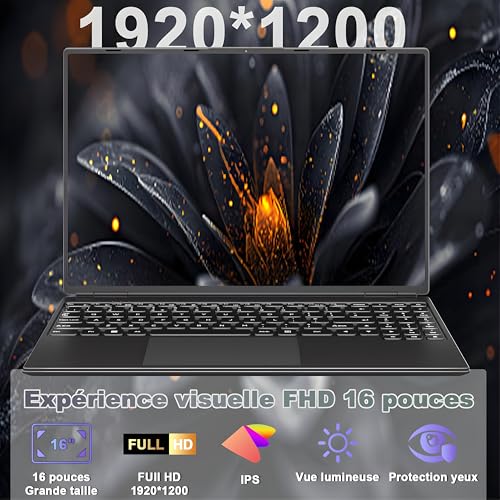 Thumbnail 4 de NOTODD Ordinateur portable 16 pouces avec 12+512GB SSD đź–Ą