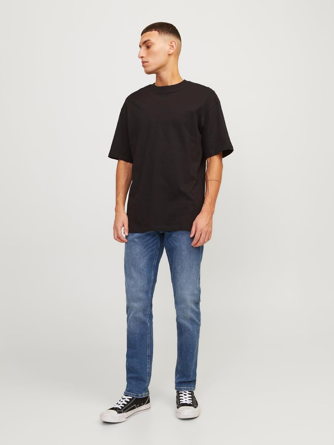 Detalle de JACK & JONES JJIGLENN JJORIGINAL CB 816 NOOS Slim Fit Jeans – Slim Fit, Low Rise, Stretch