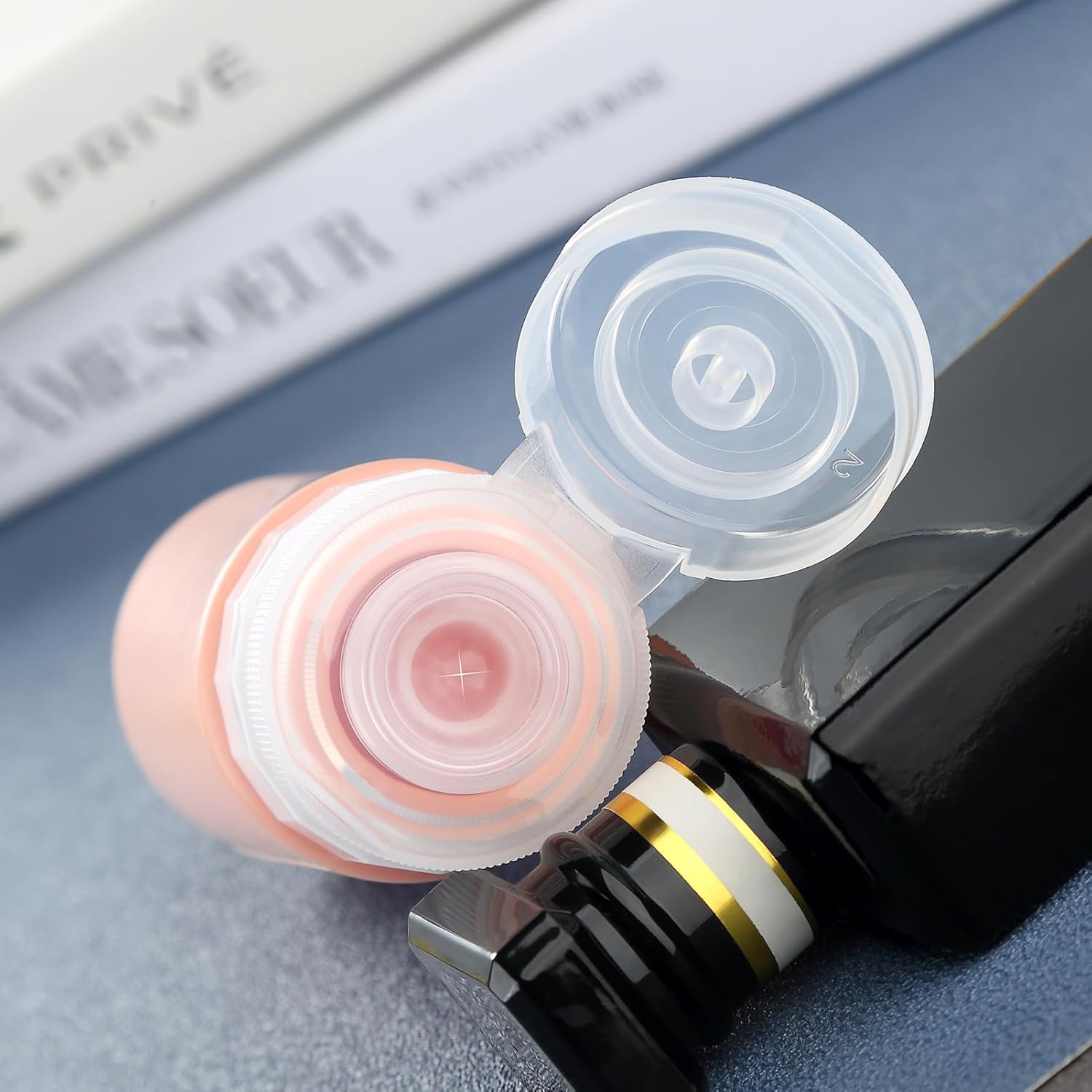 Thumbnail 4 de Gemice TSA-Approved Leak-Proof Travel Bottles (Refillable, BPA-Free, Travel Size Tubs)