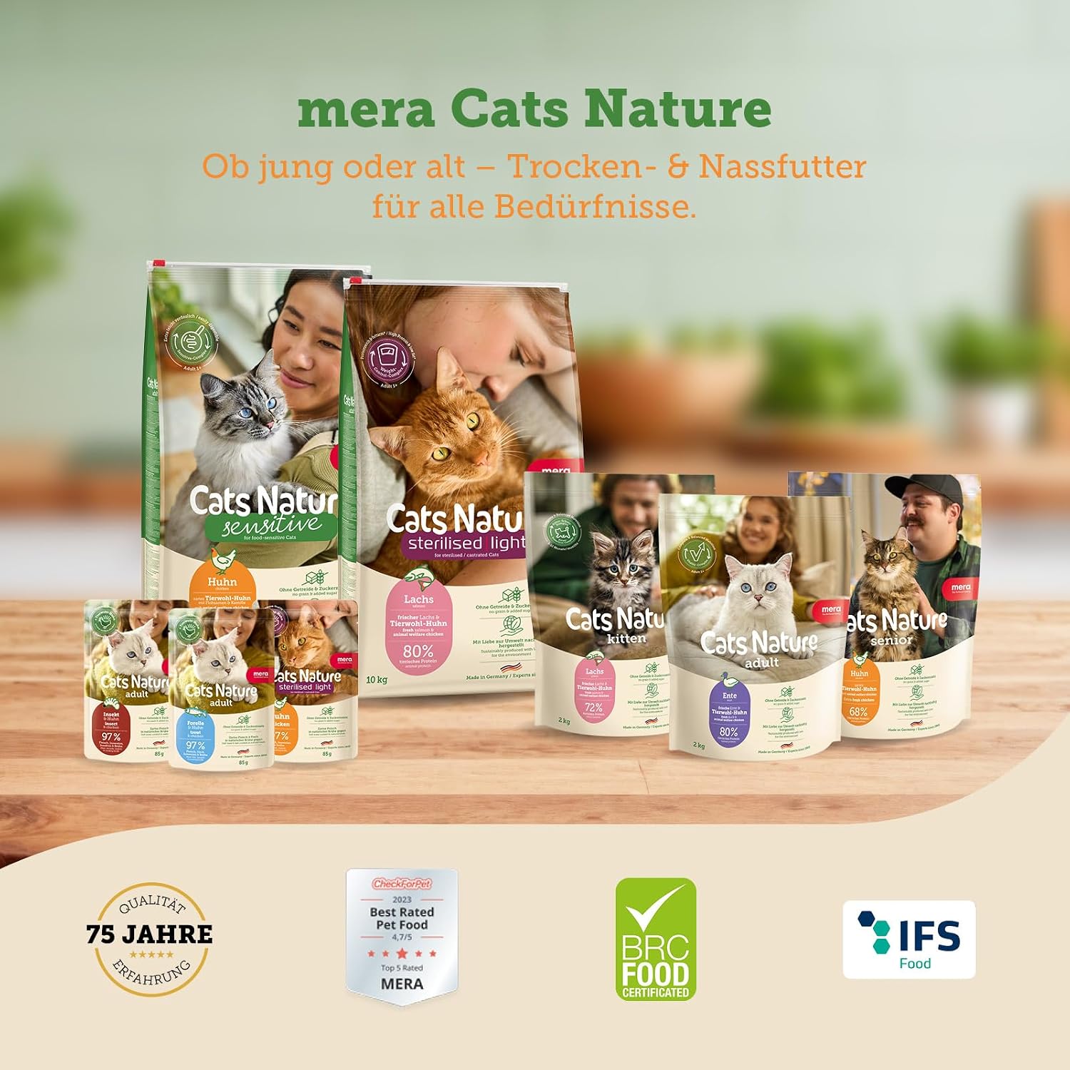 Thumbnail 6 de MERA Cats Nature Katzenfutter 2kg 🐱