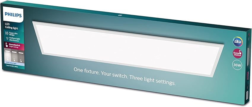 Detalle 2 de Philips Tuch Ceiling - Plafón LED regulable blanco cálido