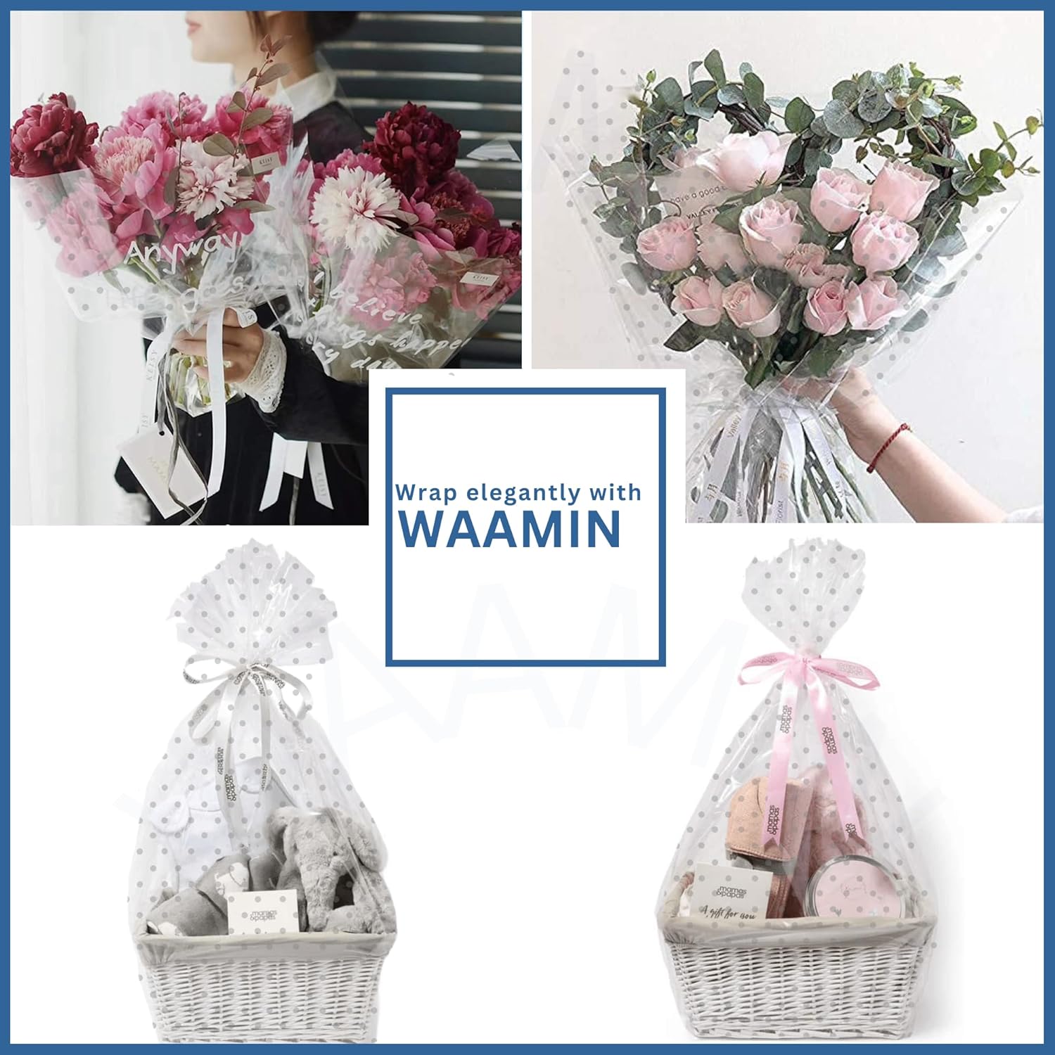 Thumbnail 5 de WAAMIN Cellophane Wrap 80cm x 5m