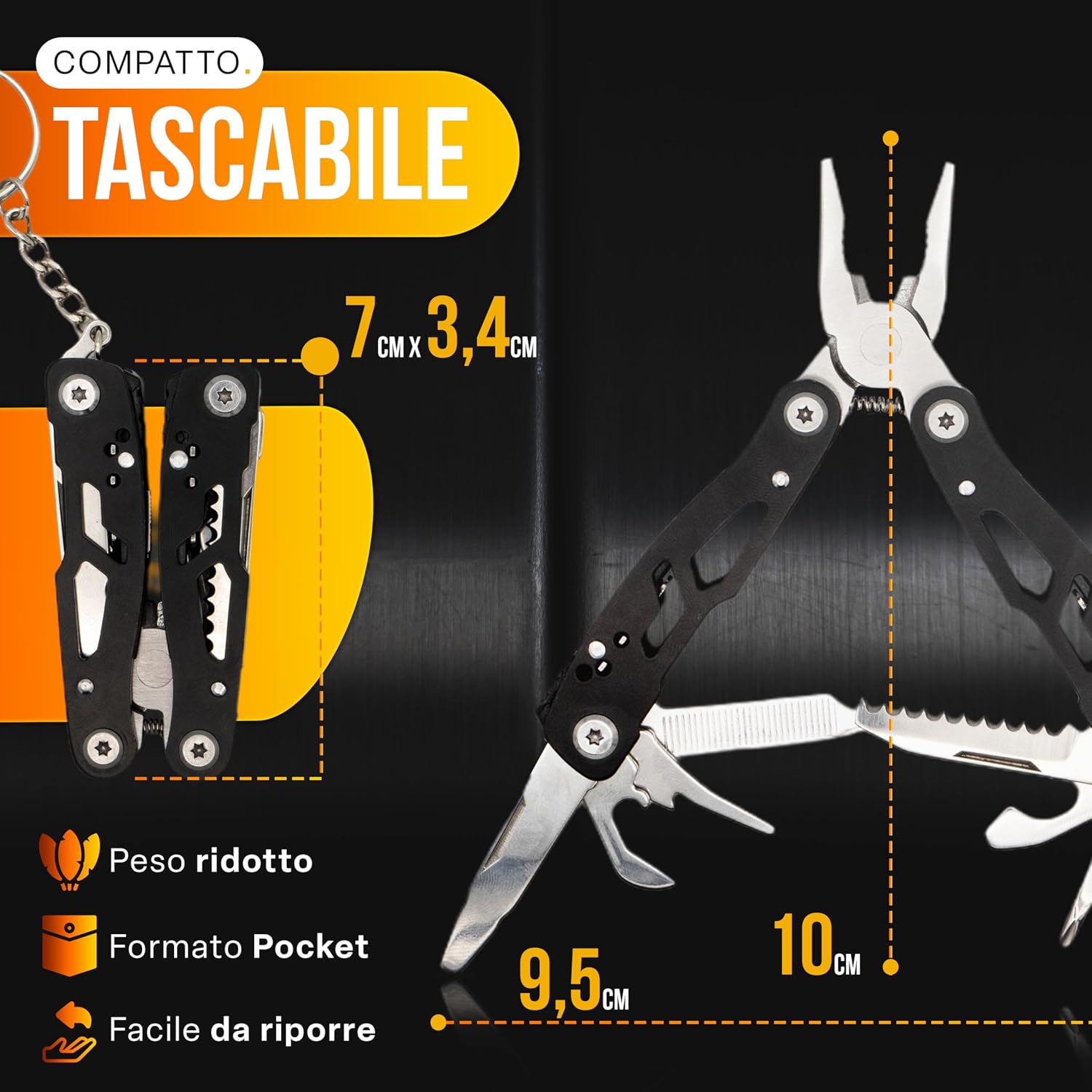 Thumbnail 4 de CustoDesign Multitool 12 in 1 Pinza Multiuso